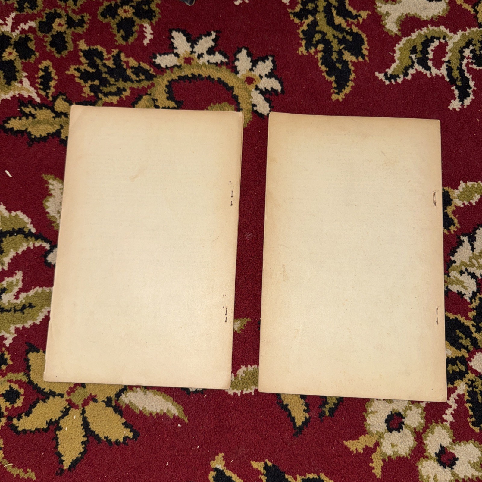 1908 Pulp and Paper Investigation Hearings Booklets 1 & 3 Print Wood Norris