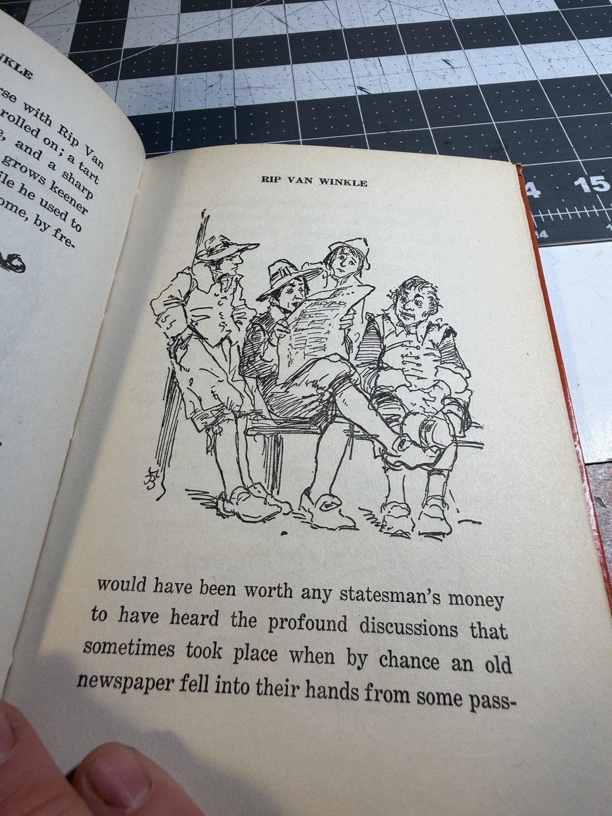 Rip Van Winkle 1927 Children’s Classics Washington Irving Illustrated Hard Cover