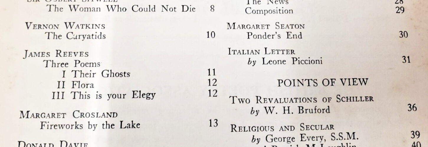 RARE, 1951 HAROLD PINTER POEM in “Poetry London” Magazine, THIRD PUBLISHED WORK