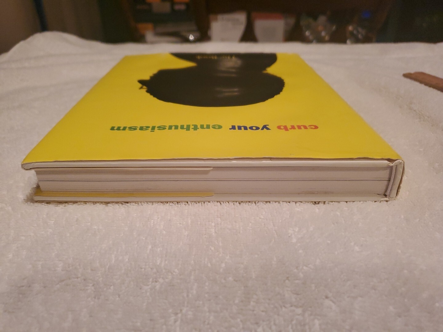 Larry David CURB YOUR ENTHUSIASM The Book HBO 2006 Gotham 1st Ed. 1st Print HCDJ