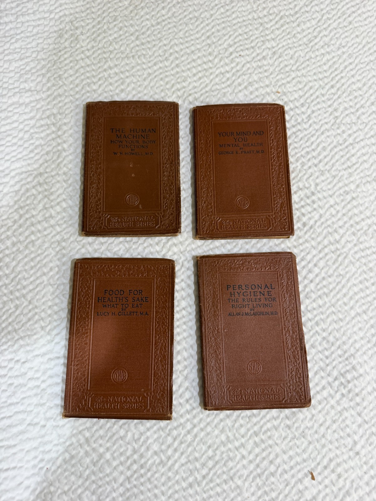 The National Health Series Lot of 4 Vintage Books all From 1924