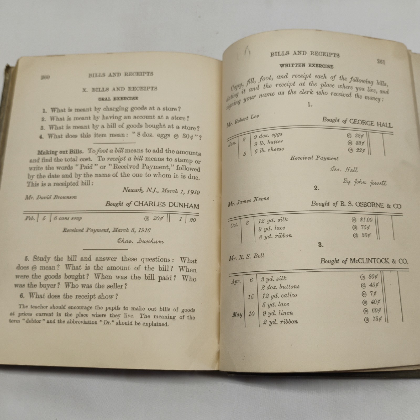 Antique 1915 Essentials Of Arithmetic Primary Book Wentworth Smith Homeschooling