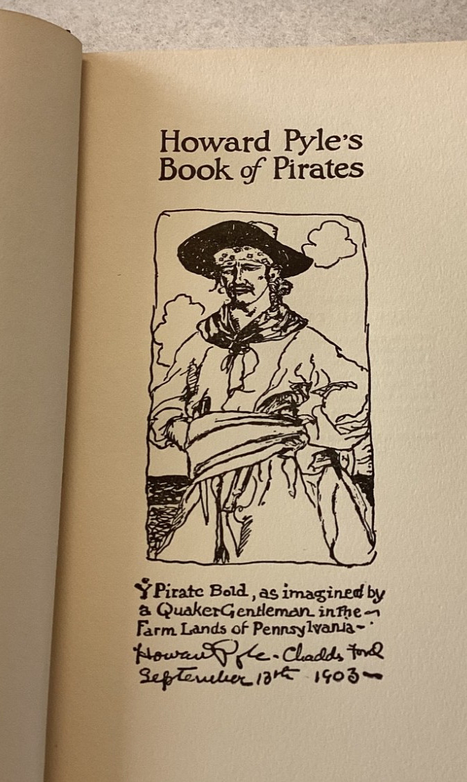 1921 Howard Pyle’s BOOK OF PIRATES Harper & Bros Color Illustrations VG Conditio