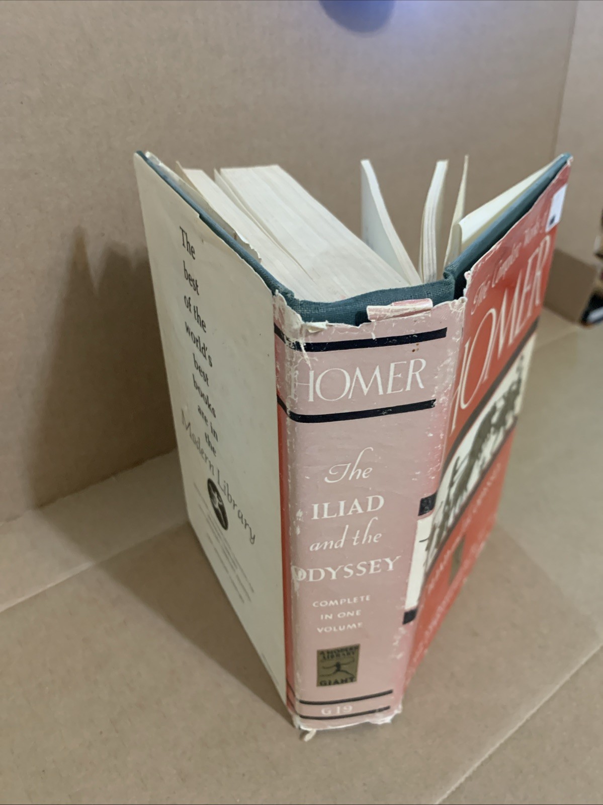 The Complete Works of Homer by Homer HC First Ed Very Good 1950