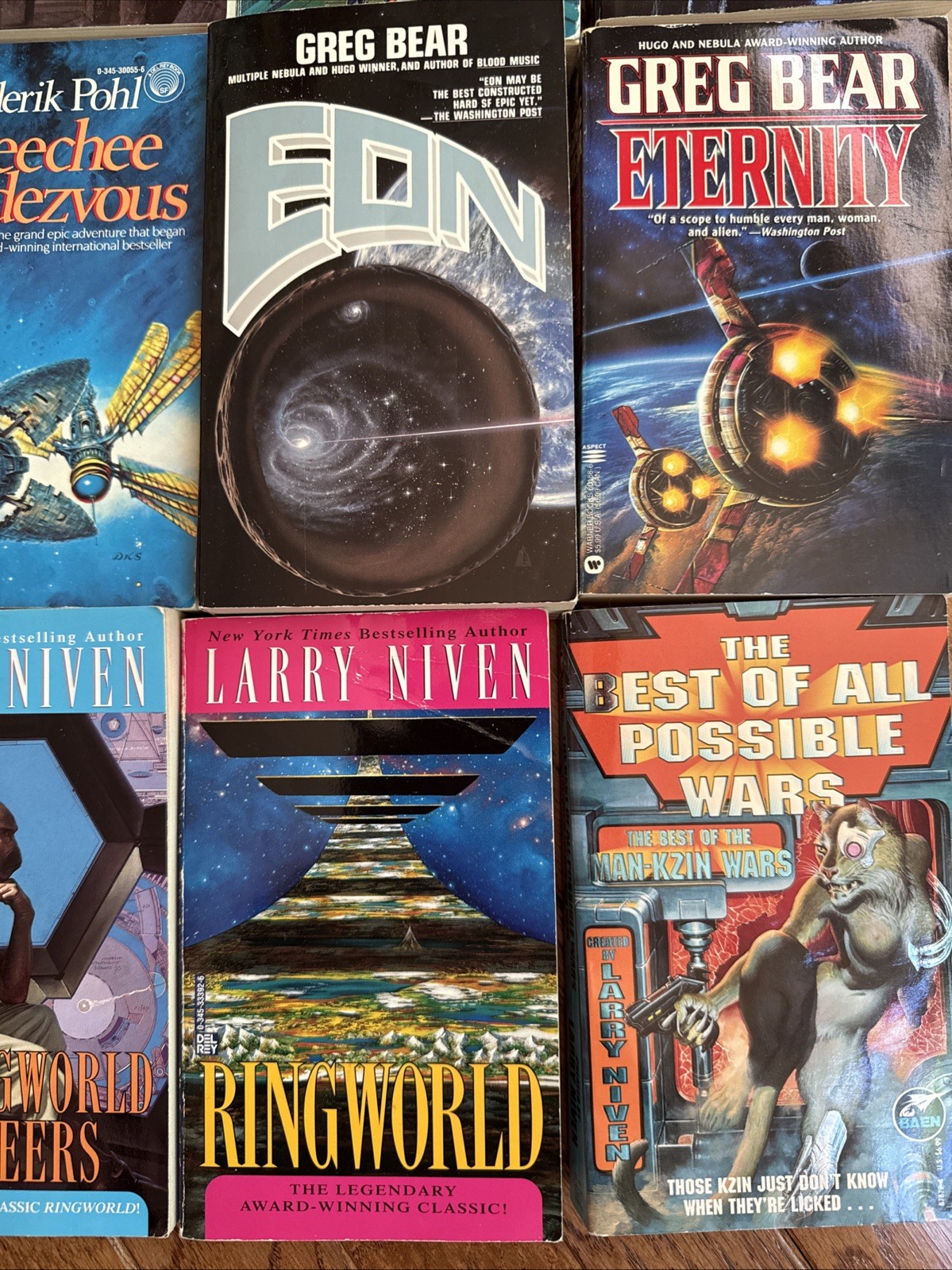 Vintage Sci-Fi Paperback Book Mixed Lot of 20 – Multiple authors