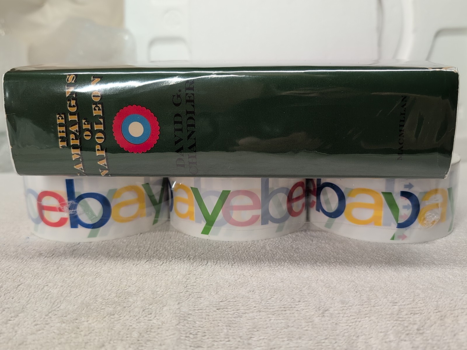 🖊️Signed & Dated THE CAMPAIGNS OF NAPOLEON by David Chandler 1st Ed. + Mylar!!!