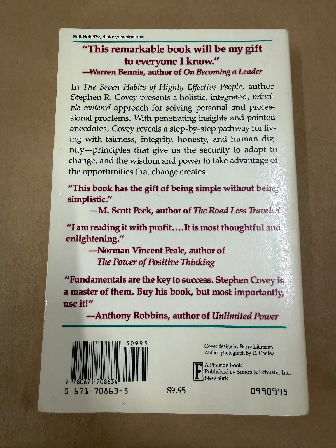 The 7 Habits of Highly Effective People Stephen R. Covey Self-Help Leadership