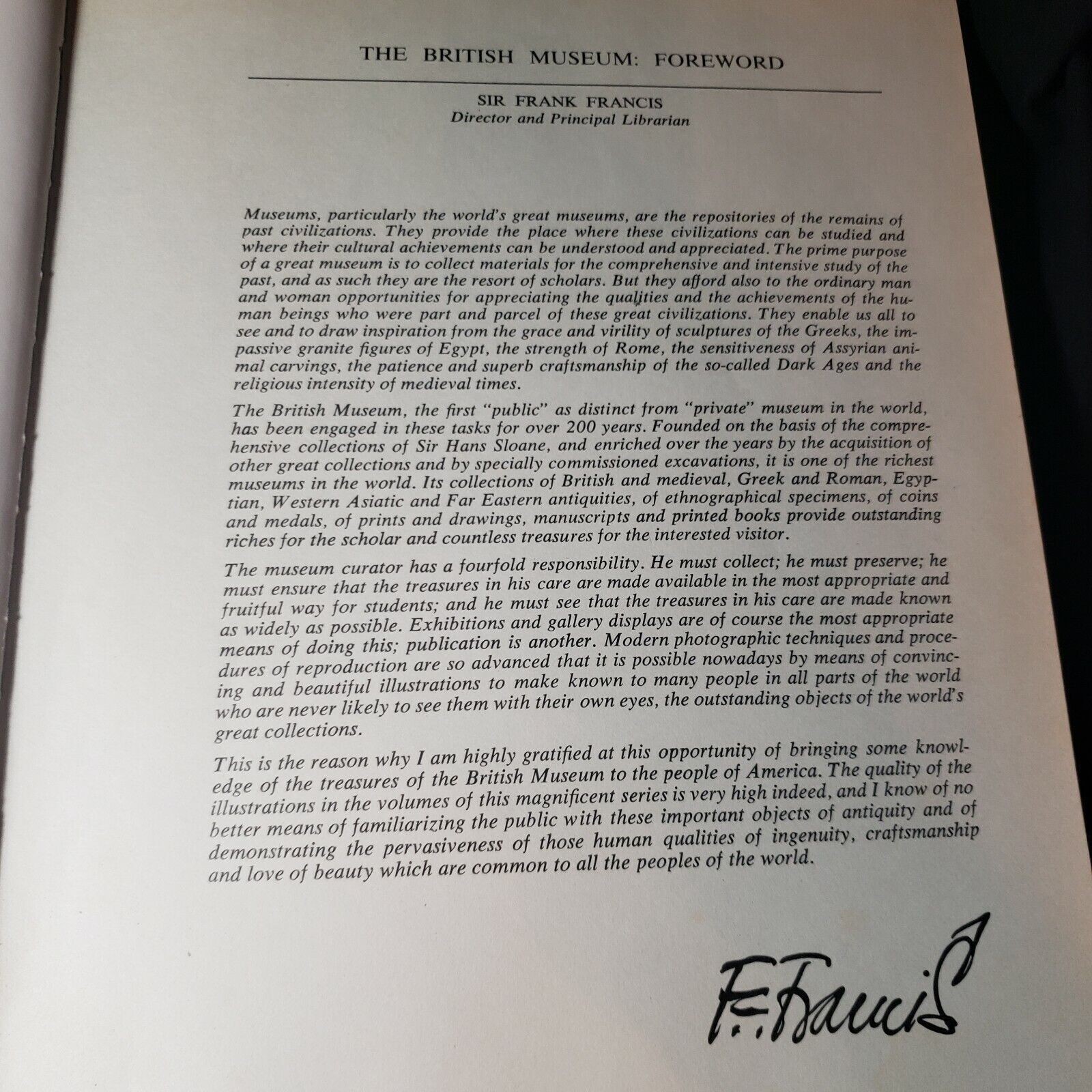 British Museum London Newsweek, Great Museums of the World Hardcover 1967