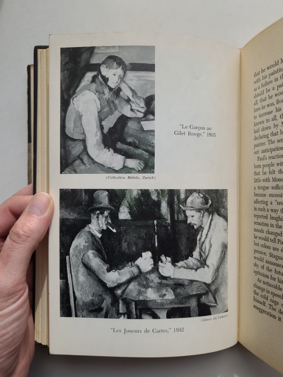 Lawrence HANSON / Mortal Victory A Biography of Paul Cézanne 1st Edition 1960 HC