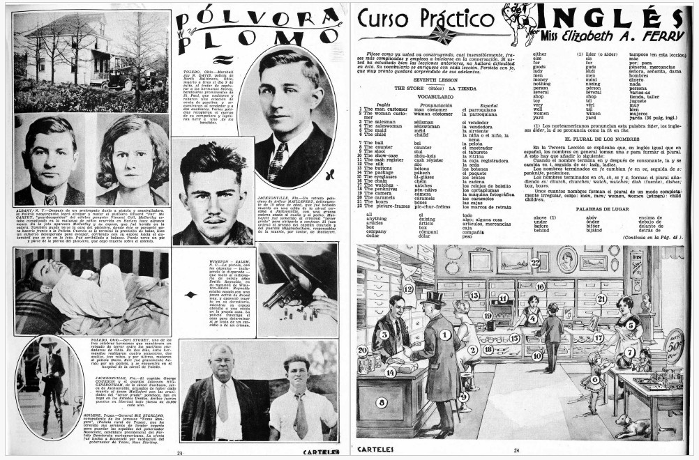 114 Cartele – Latin America Spanish Magazine Issues (1931-1933) Vol. 3 on DVD