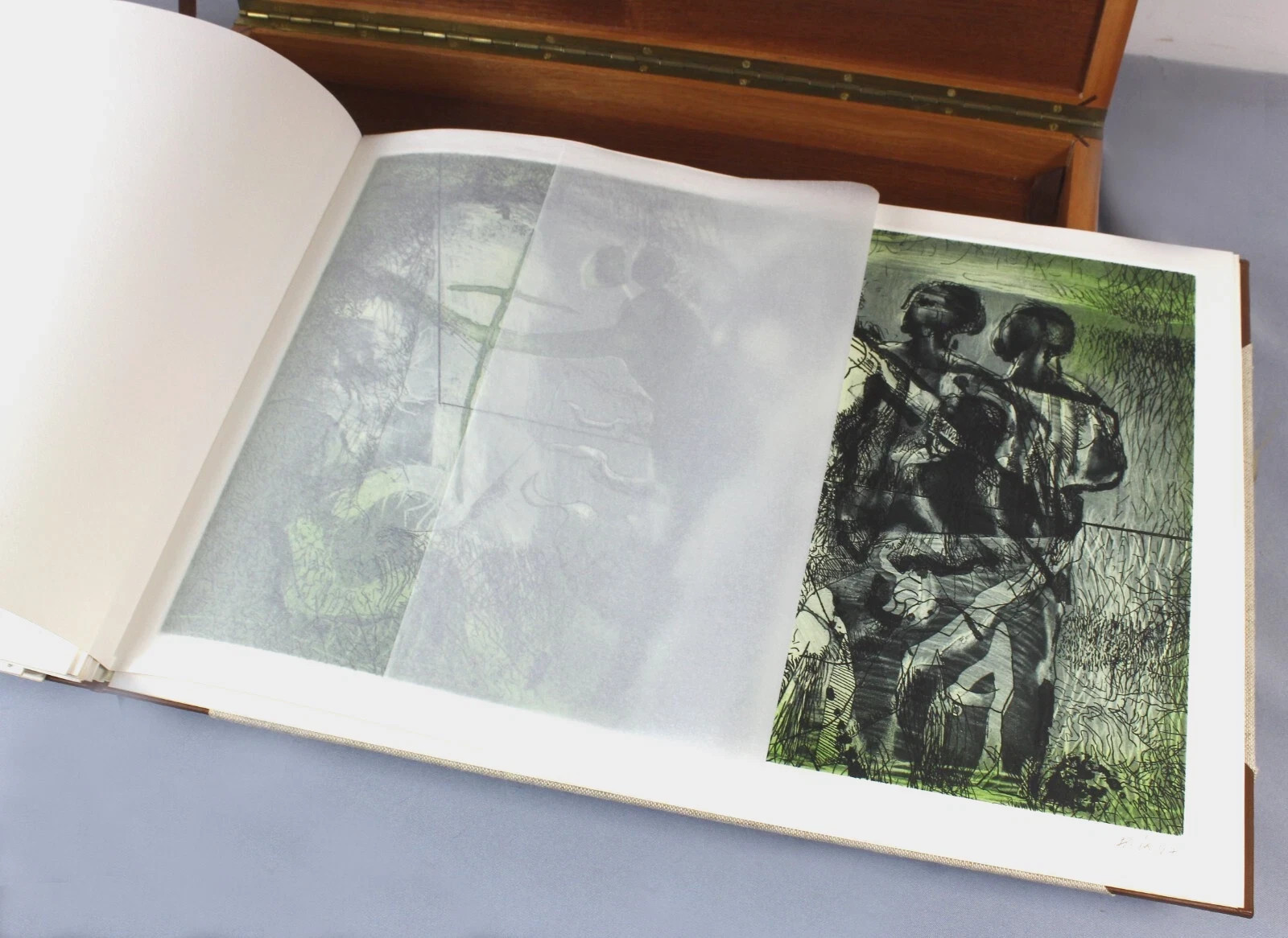 Columbus Papers luxury 1987 edition – Juan RODA signed etchings – in wooden case