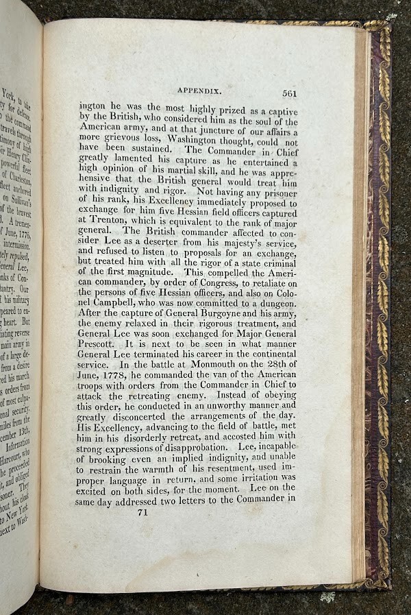 Military Journal … 1775 to 1783 by Thacher, fine binding: best available copy