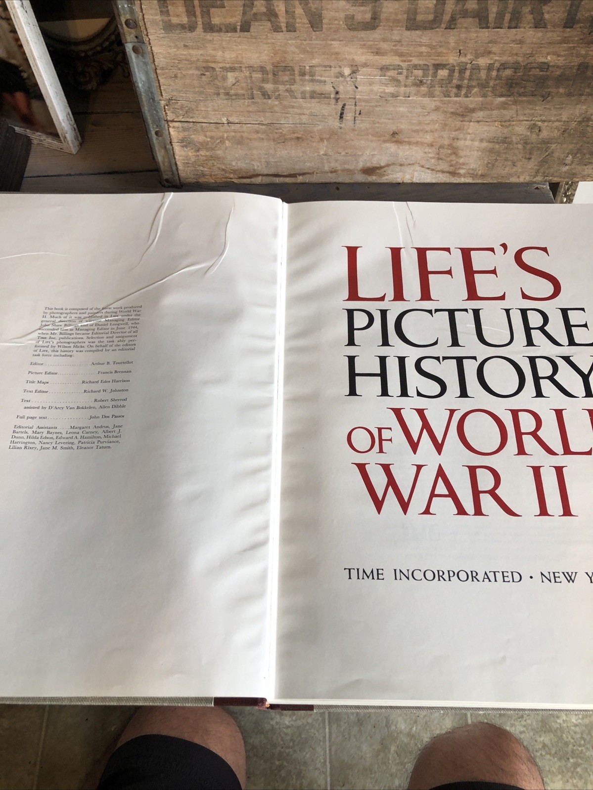 Life’s Picture History of World War II – 1950 Hardcover