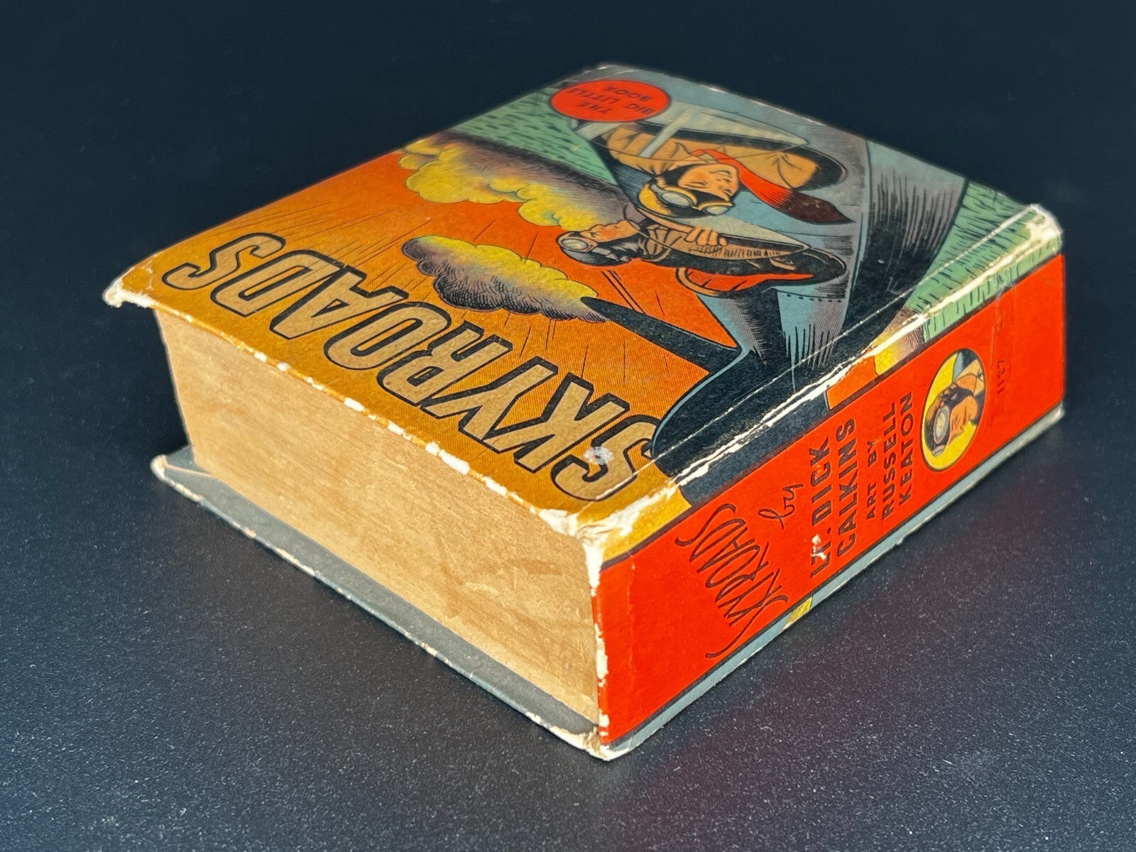 Vintage Big Little Book Skyroads with Hurricane Hawk/1936/#1127/Whitman