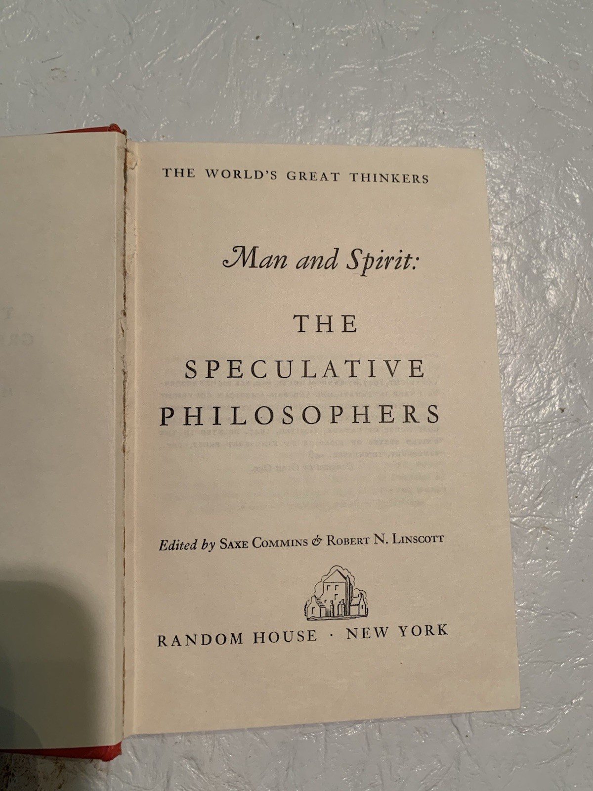 Antique Books The World’s Great Thinkers Set Of 4 Hardcover 1947