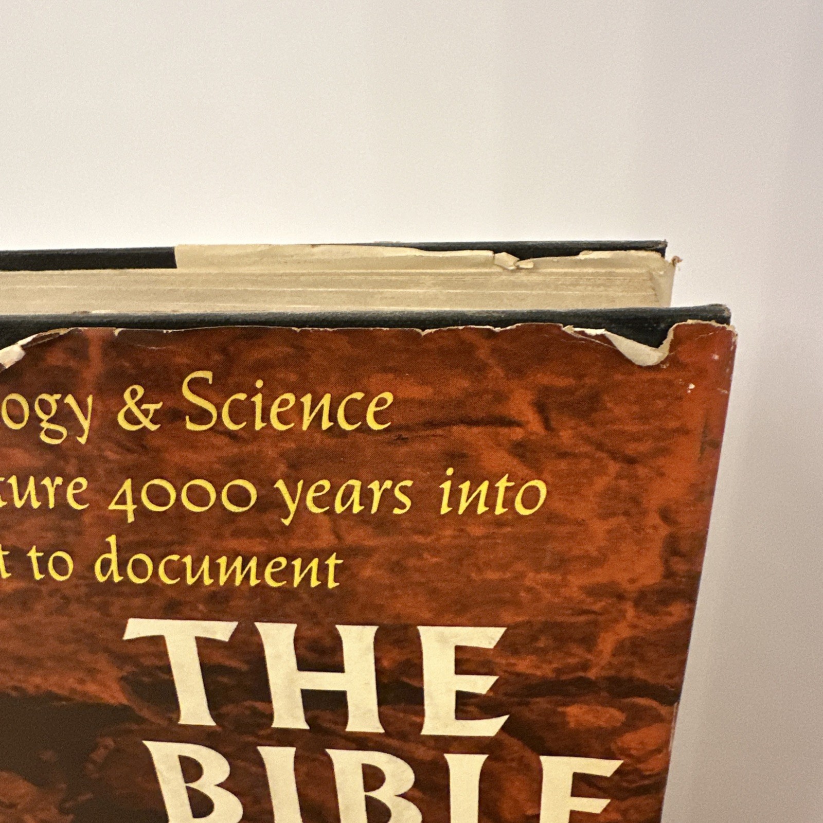 The Bible as History by Werner Keller 1956 Hardcover Dust Jacket
