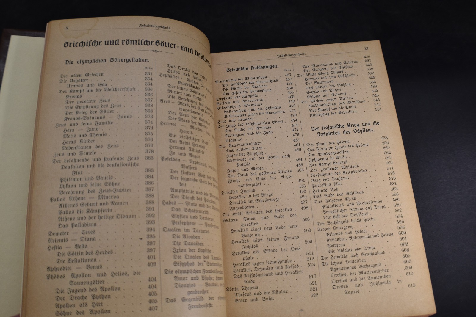 Ca 1900 Walhalla & Olymp. God- & Heroic Sagas of the Germans, Greeks & Romans