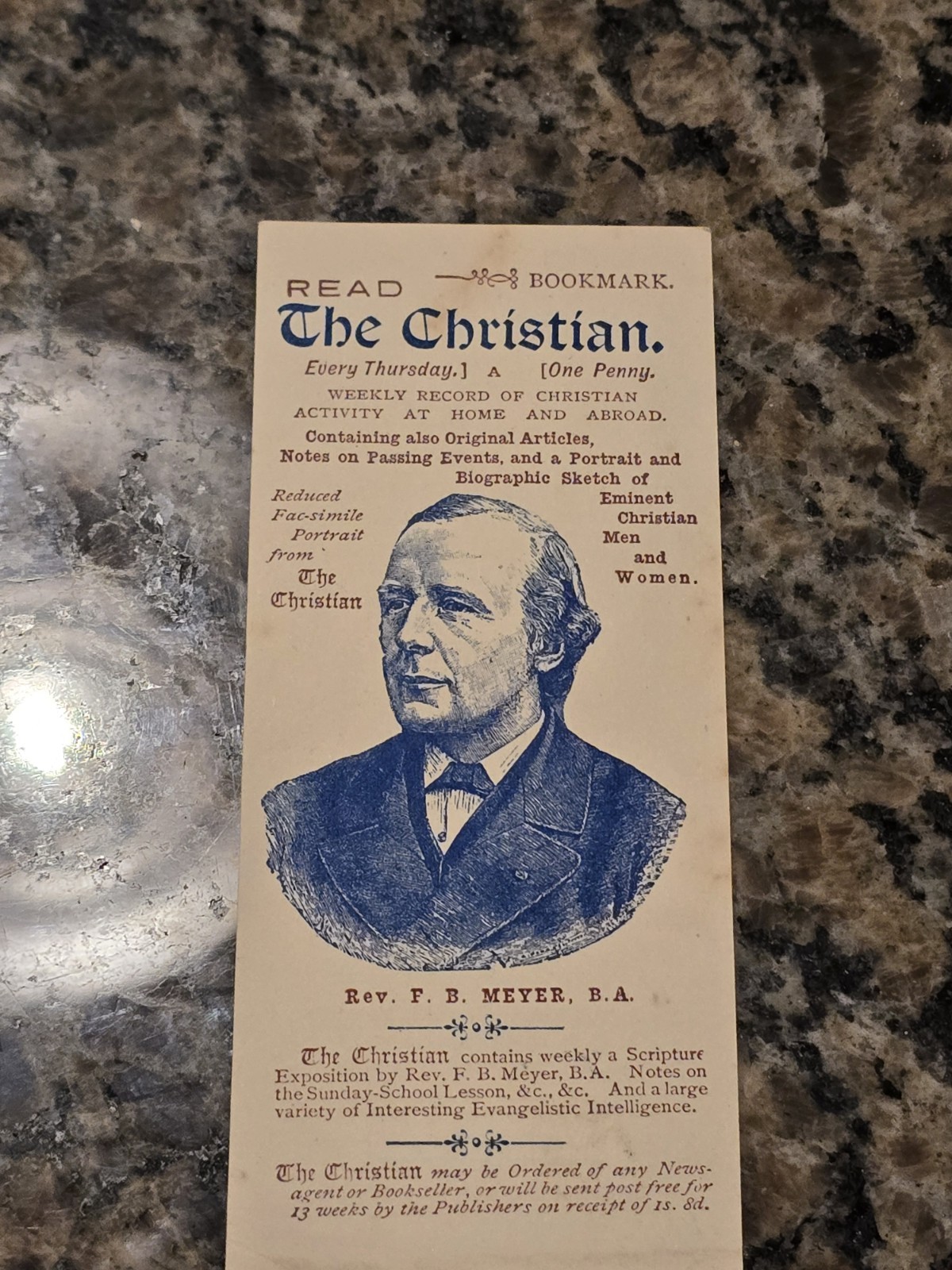 Rare Lot Of F. B. Meyer Postcards And Bookmarks Keswick Convention 1880s-1903