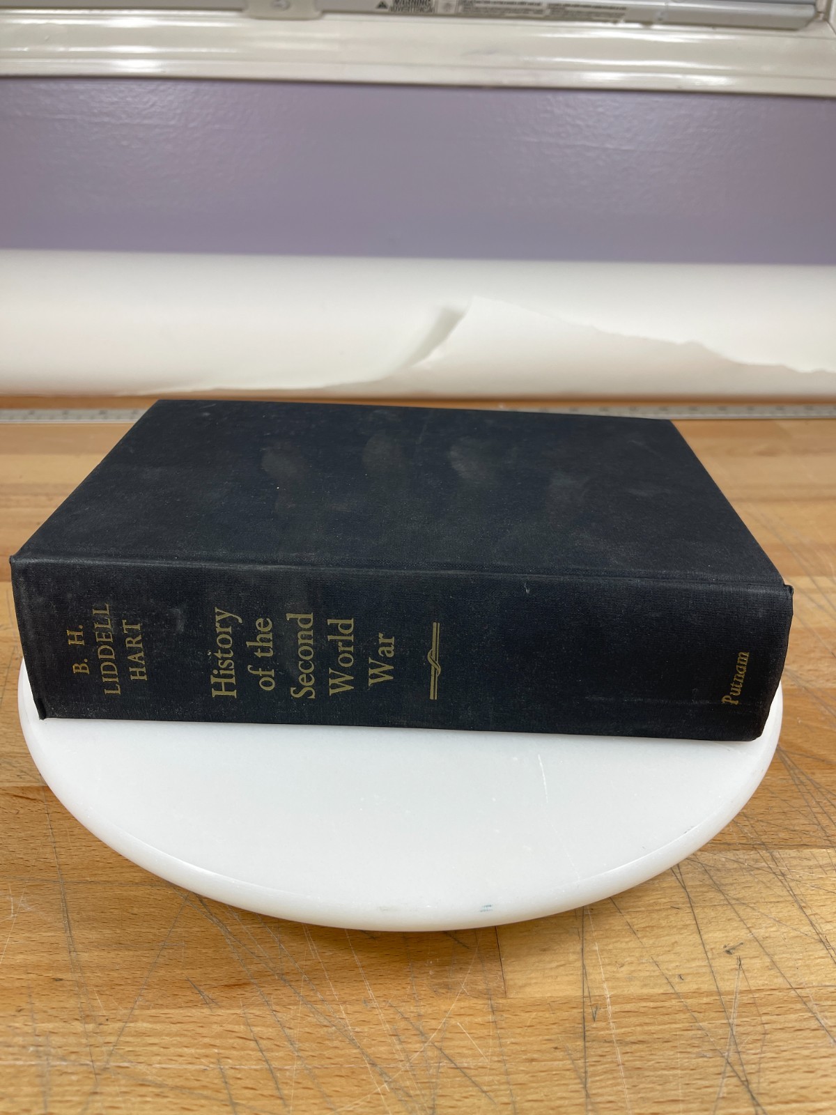 History of the Second World War B H Liddell Hart HC 1970 WWII