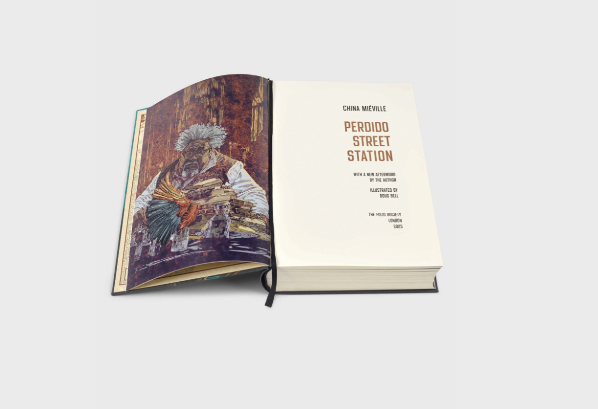 Folio Society Perdido Street Station China Miéville​ First Edition/Print