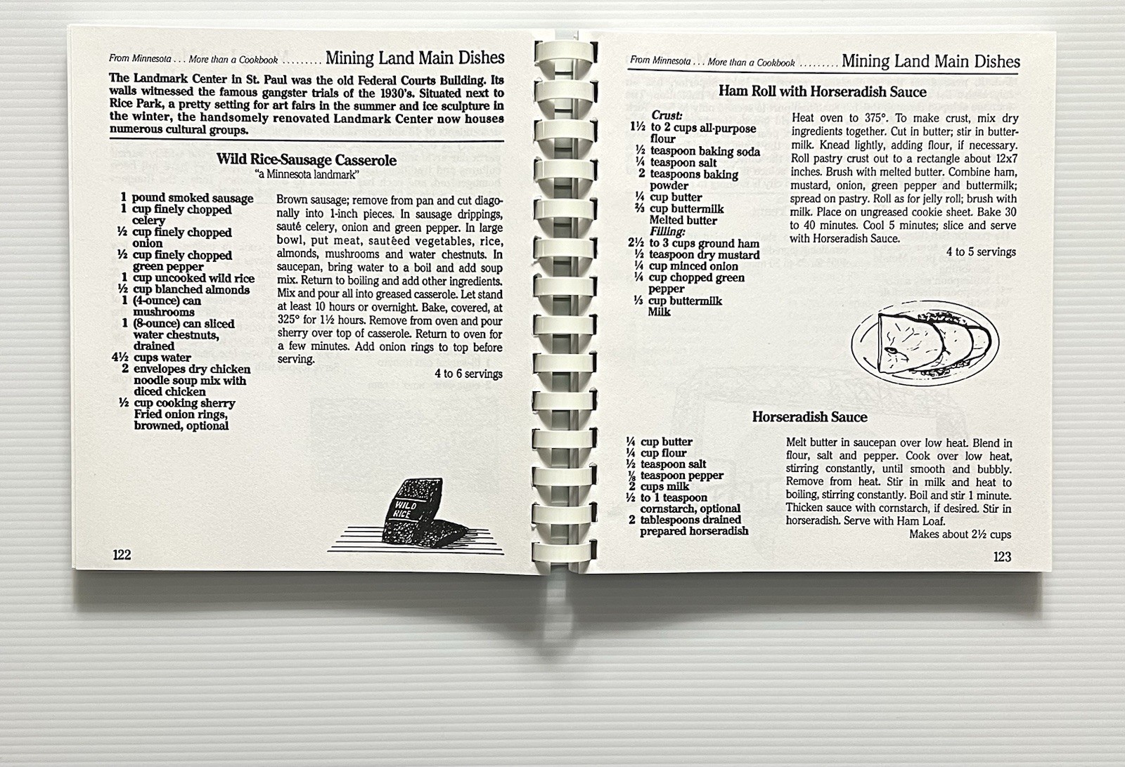 From Minnesota…More Than A Cookbook by Laurie & Debra Gluesing SB 1992