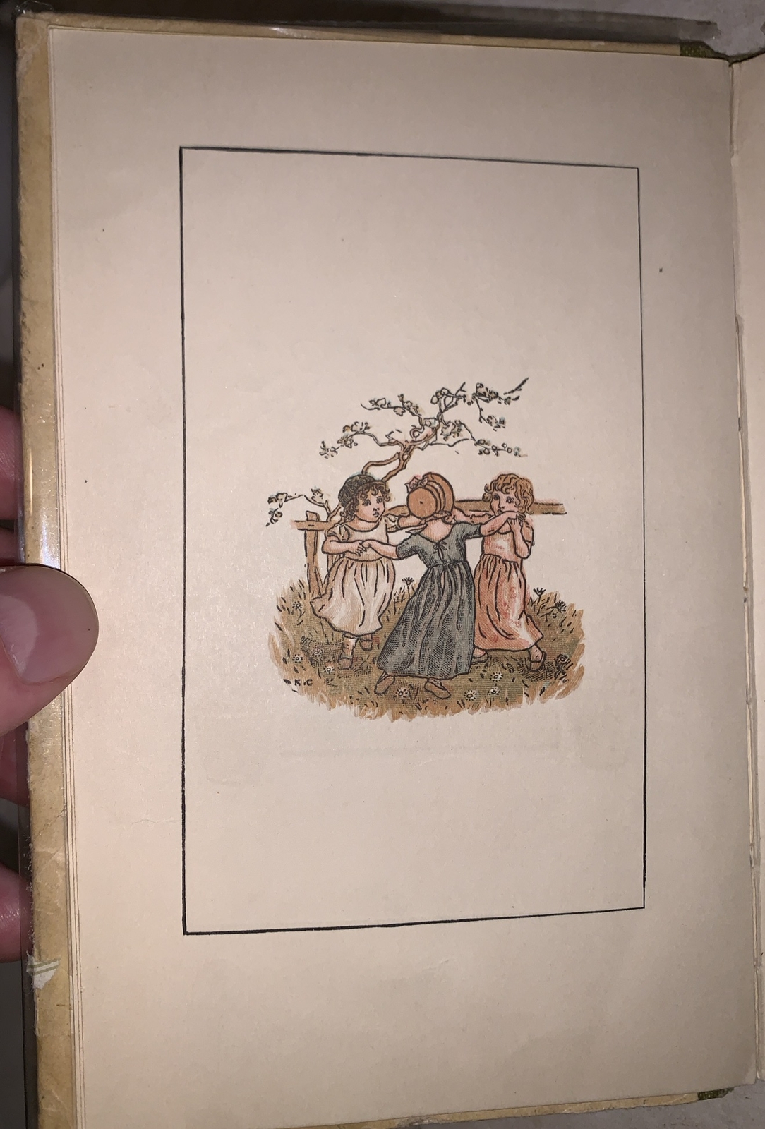 MOTHER GOOSE, ILLUSTRATED by KATE GREENAWAY, FREDERICK WARNE, c.1900, CHILDRENS