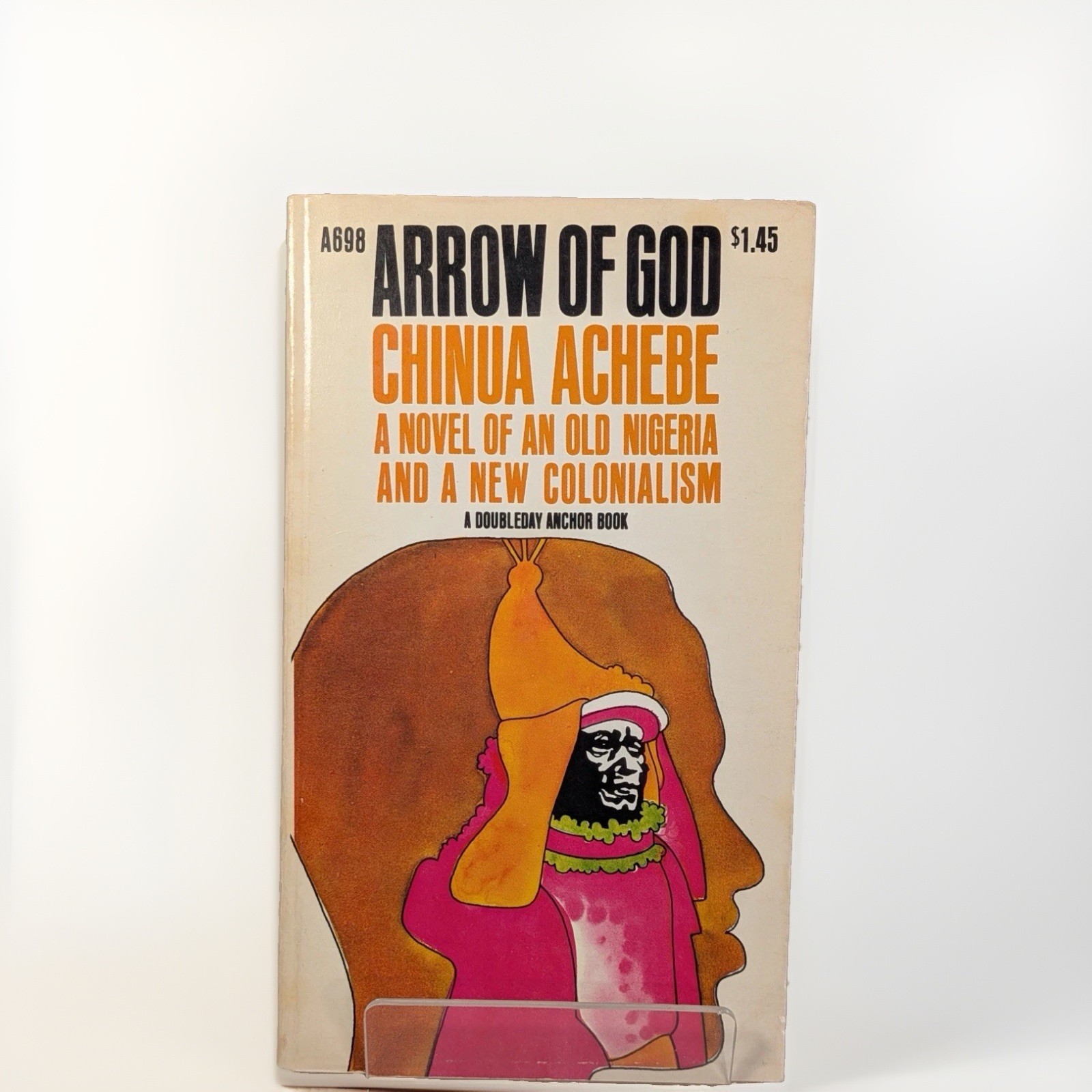 Arrow of God by Chinua Achebe Doubleday Anchor Books 1969 Paperback RARE Vintage