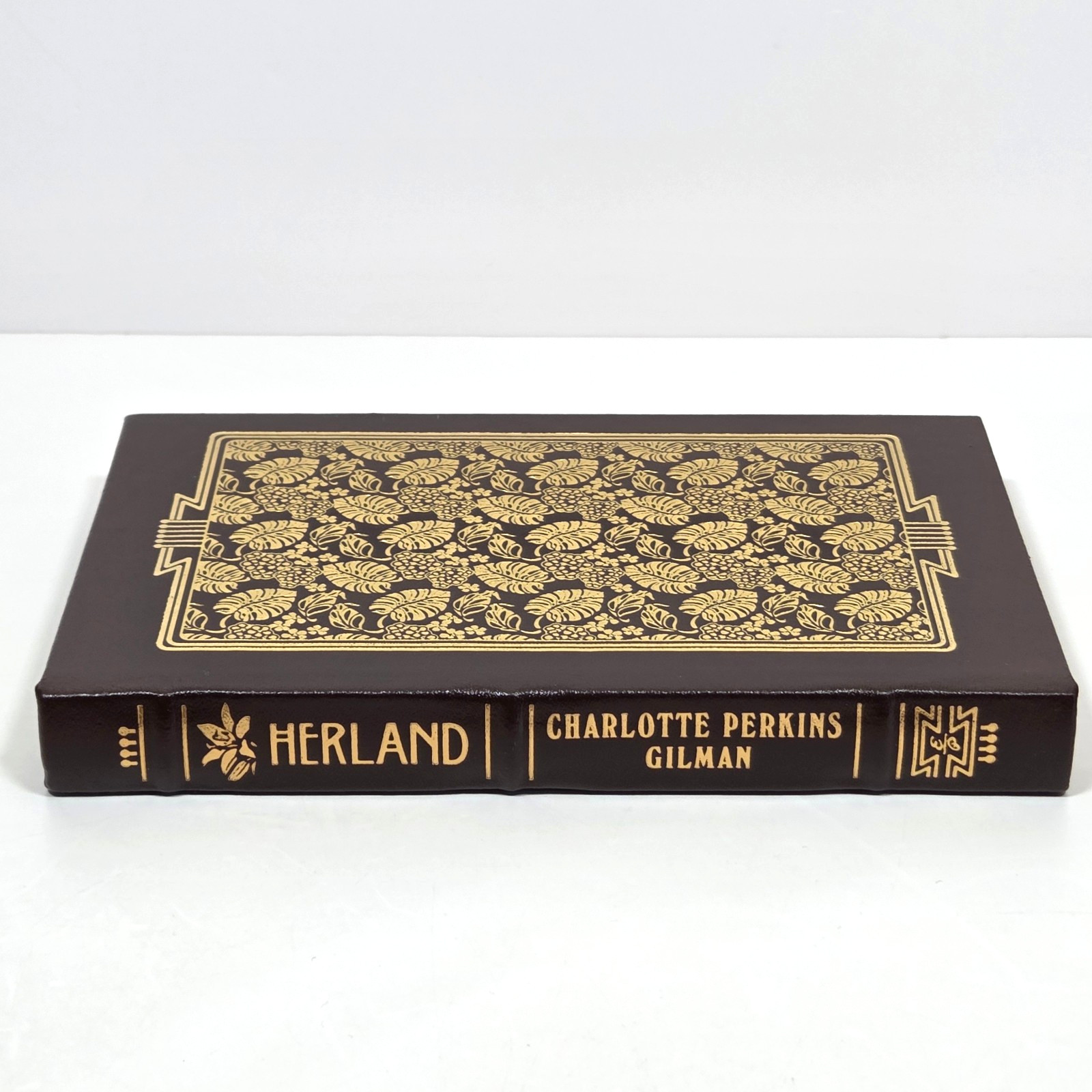 Easton Press Herland Charlotte Perkins Gilman Leather Utopian Feminist Sci Fi