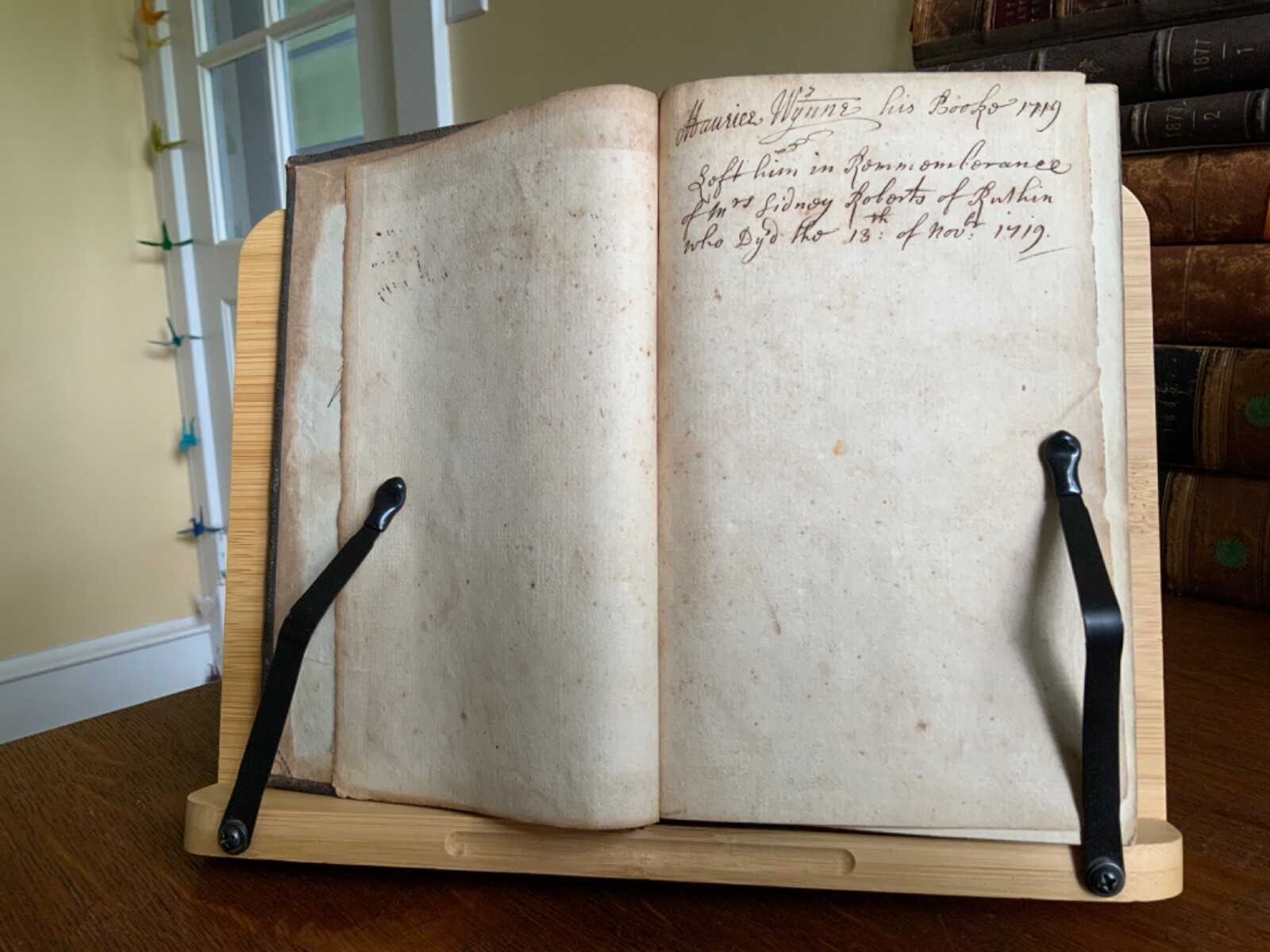 1715 The Whole Duty of Man – Cambridge Binding – Early Gift Inscription