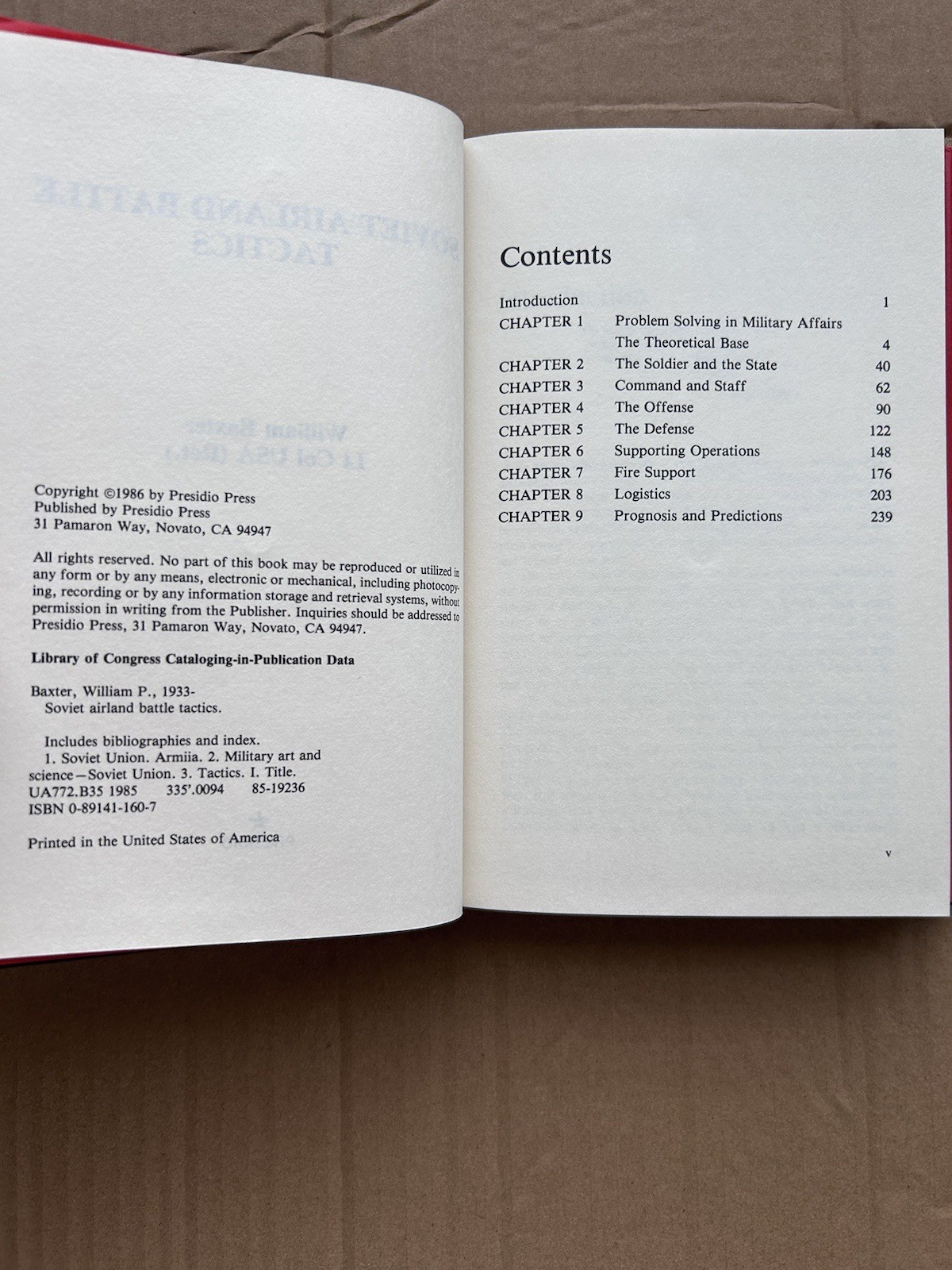 Soviet Cold War Military History Book Lot 8 – USSR. Army Reference Collection