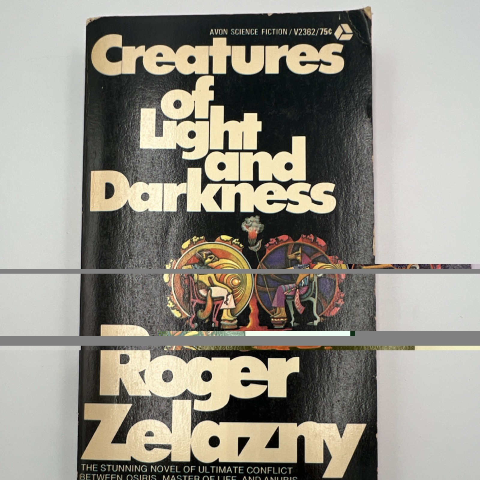 Roger Zelazny Creatures of Light and Darkness & Doorways in the Sand Vintage Pa…