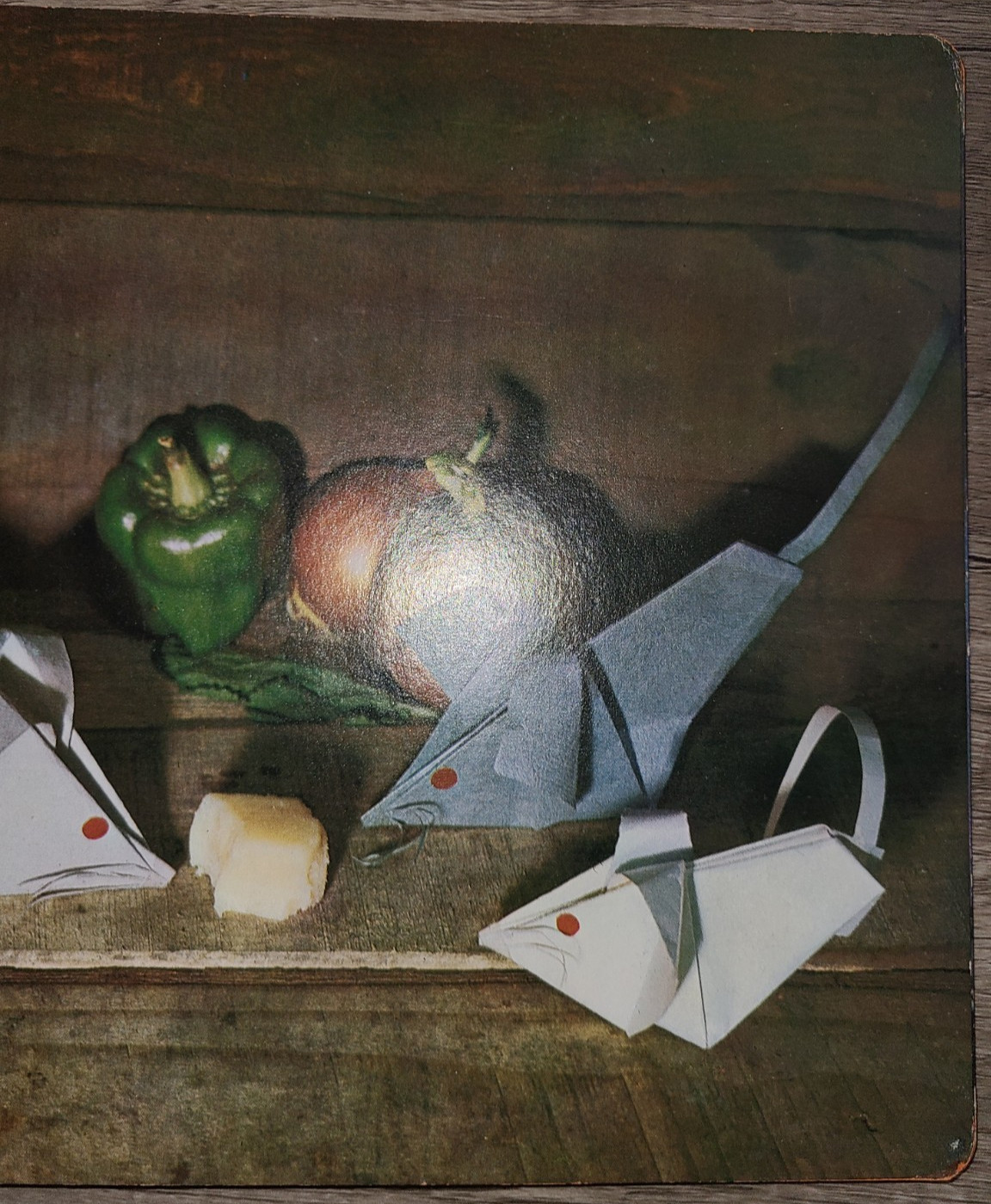 Vtg board book, My Origami Animals and Fishes, A Do-it-yourself Paper Menagerie