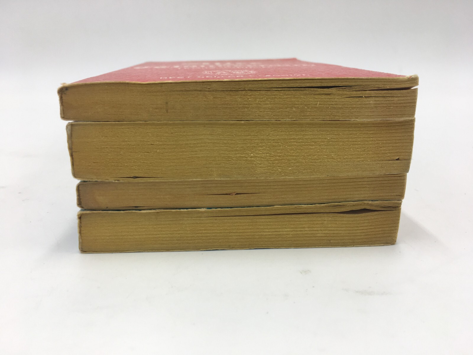 Lot of 4 – Vintage Leatherette Award Books Inc. – Best Seller Classics