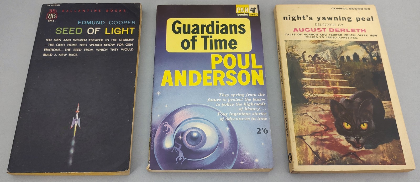 Lot of 15 paperback Sci Fi Horror classics Ursula Le Guin William Burroughs