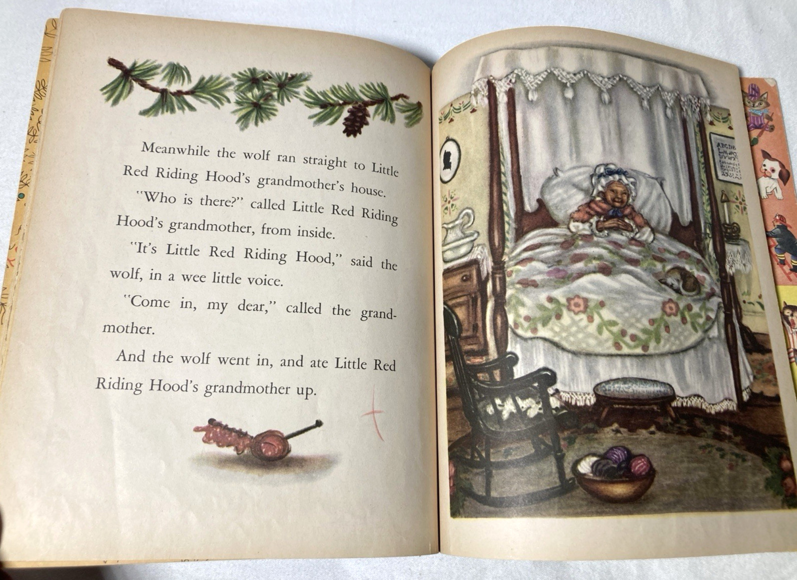 Lot of (4) Vintage Little Golden Books 1943-1953 Various Editions