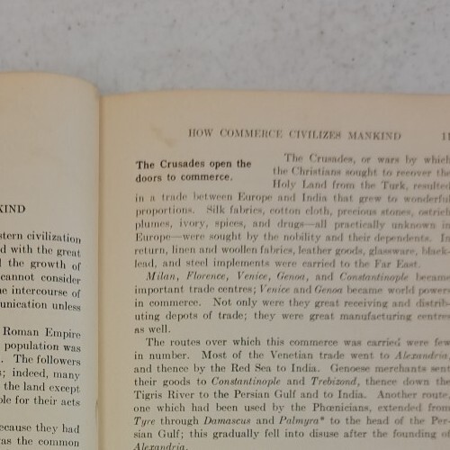 Antique 1923 Geography Commercial And Industrial, Jacques W Redway #5.6.20