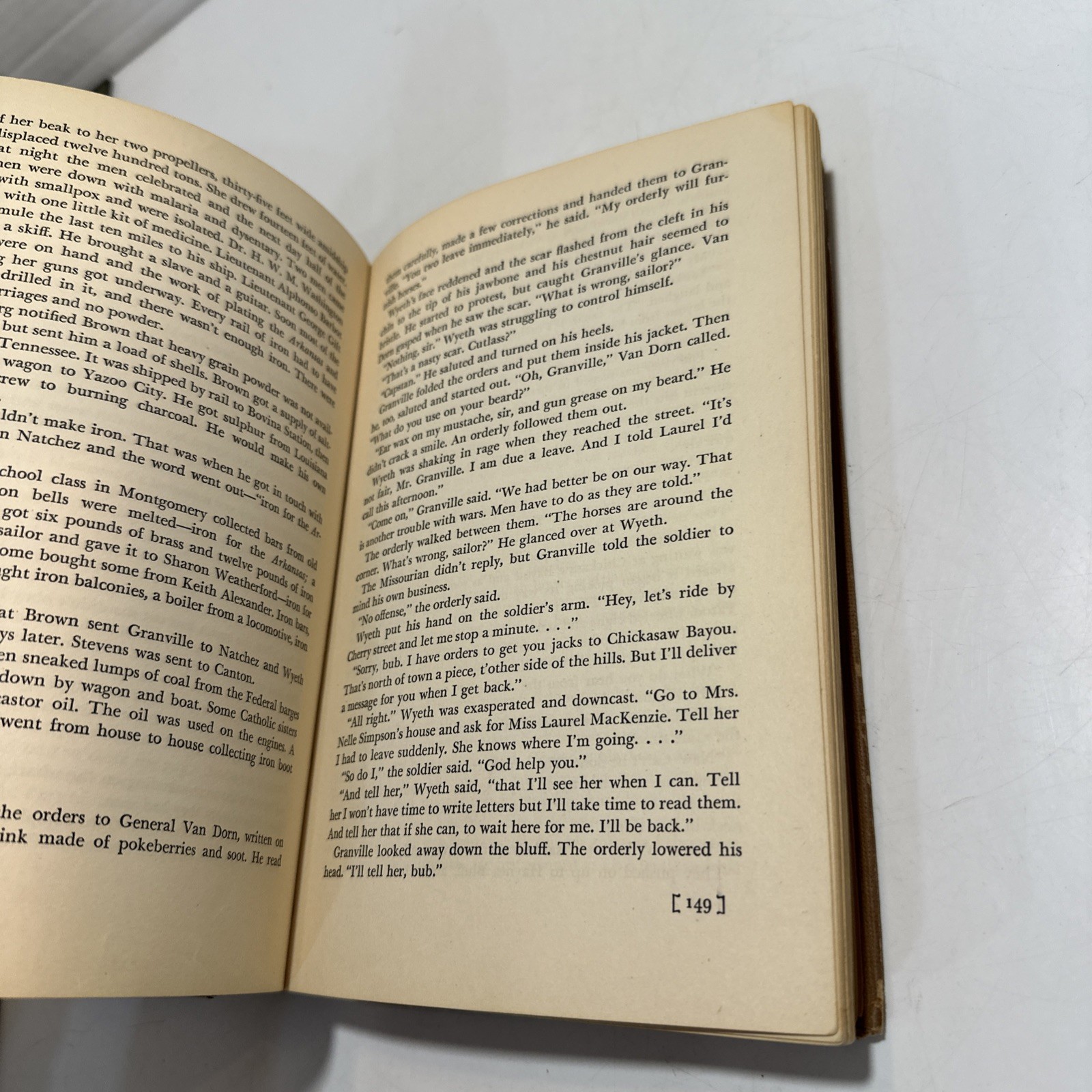 By Valour And Arms by James Street (1949) Dial Press Hardcover 4th Printing