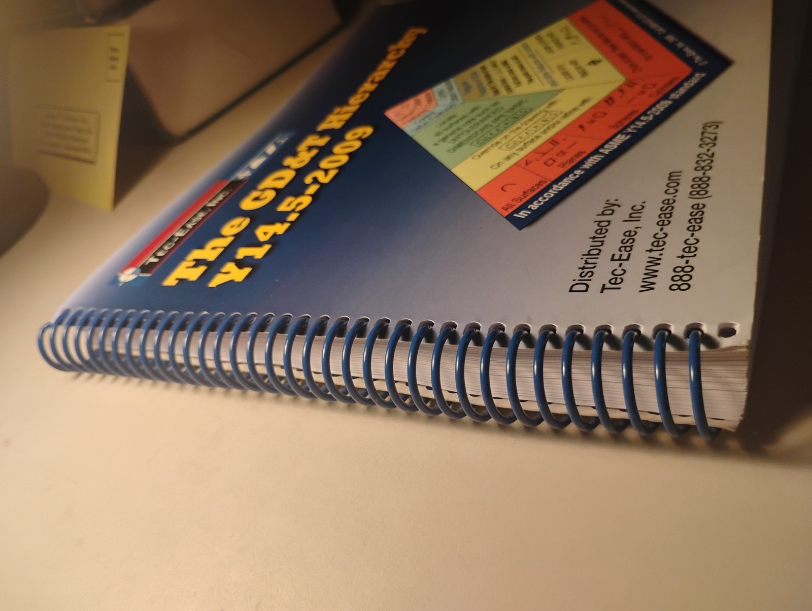 GD&T Hierarchy Y14.5-2009 & Pocket Guide Don Day Tec-Ease Eng. Set VG