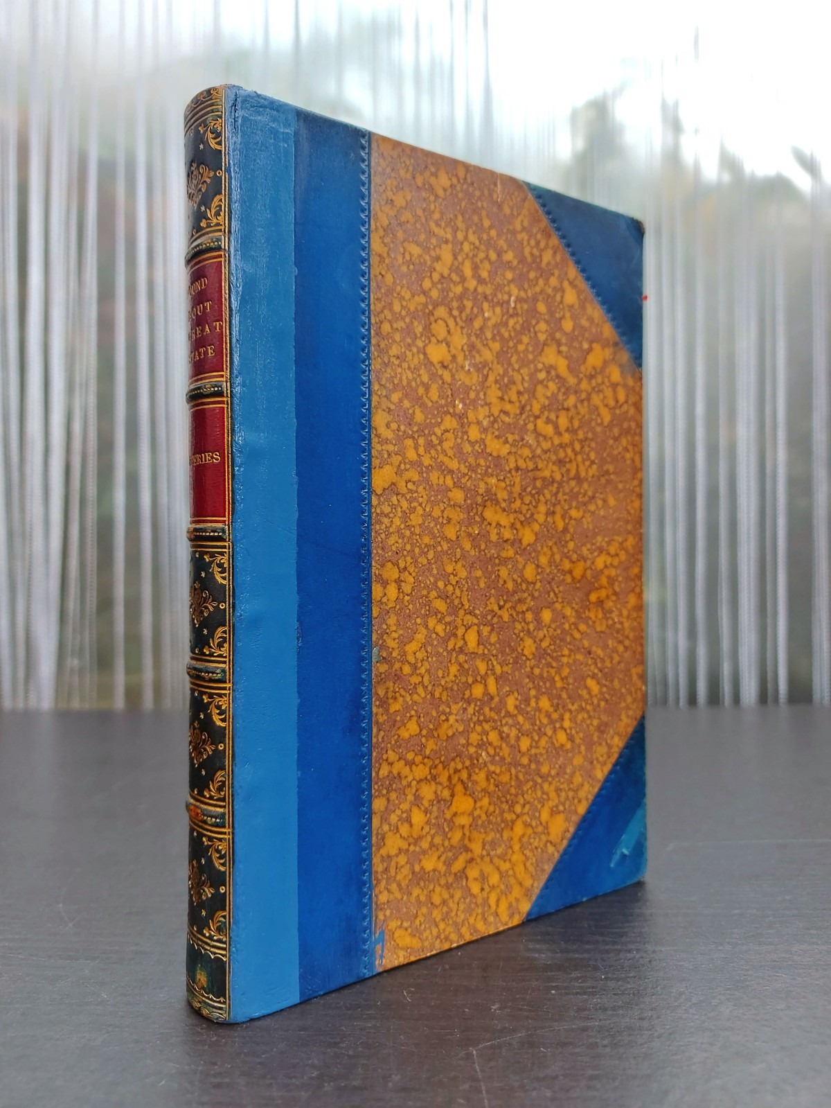 1880 – 1st Ed. – Round About a Great Estate by Richard Jefferies – Fine binding