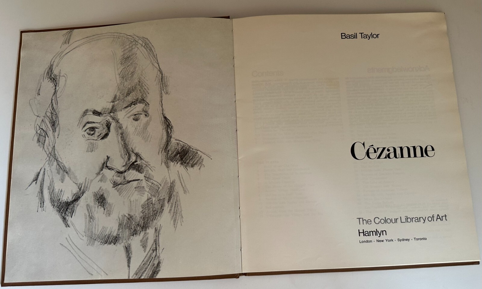 Cézanne by Basil Taylor – The Colour Library of Art – Paul Hamlyn Hardcover