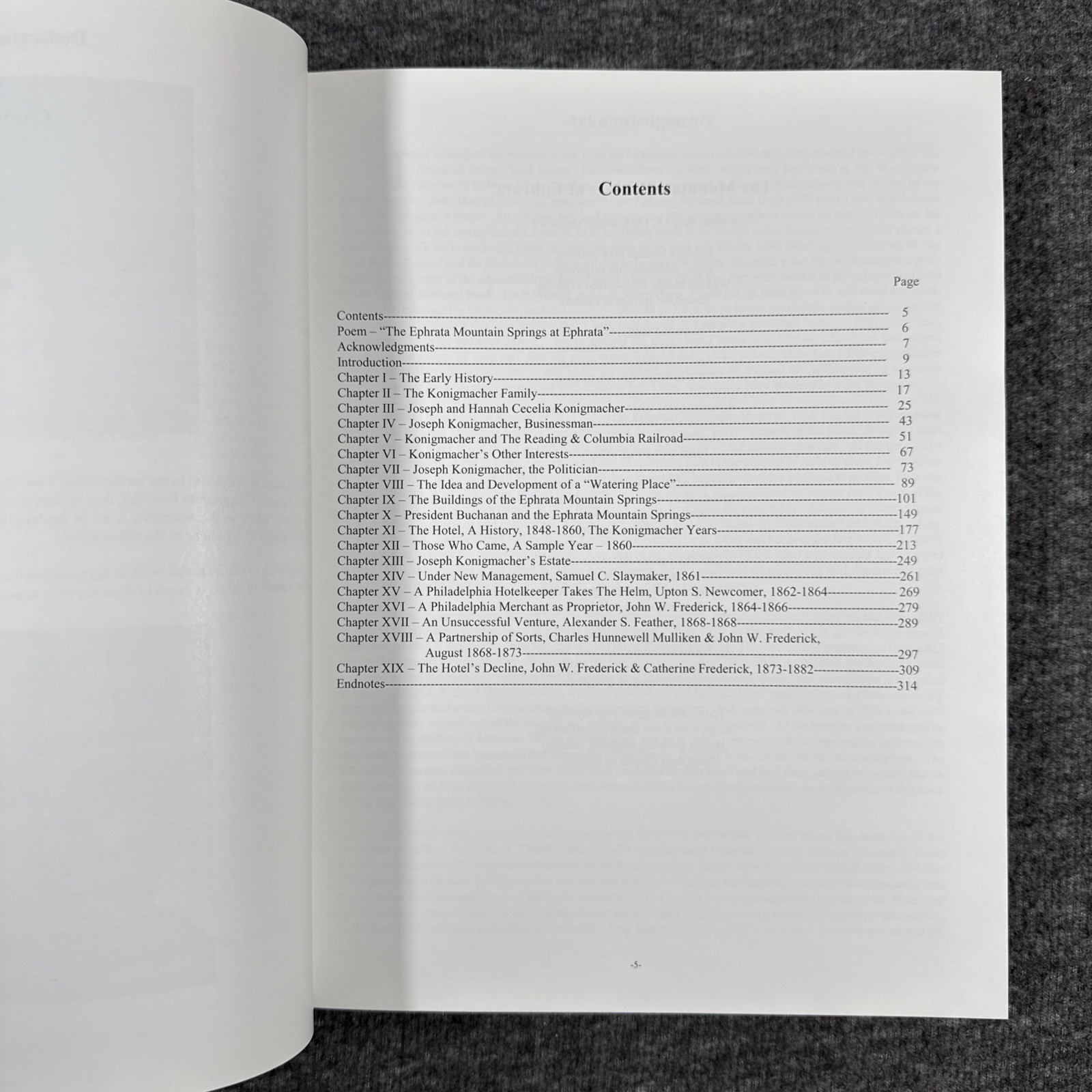 The Ephrata Mountain Springs Vol I & II Signed Ltd #320 HC Set Clarence Spohn