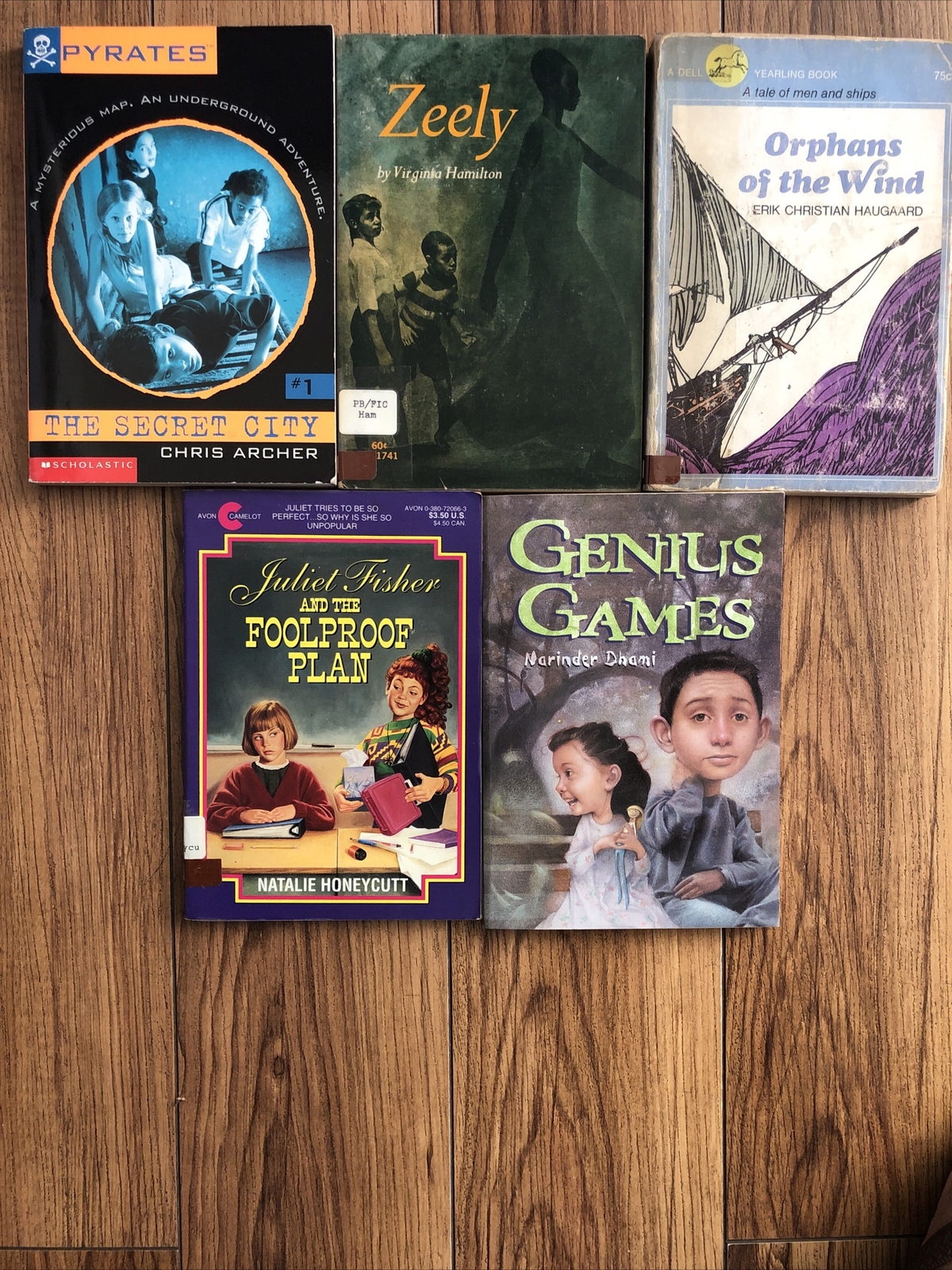 Lot of 20 Chapter Children Young YOUTH RANDOM UNSORTED BOOKS MIX Exlib # 3