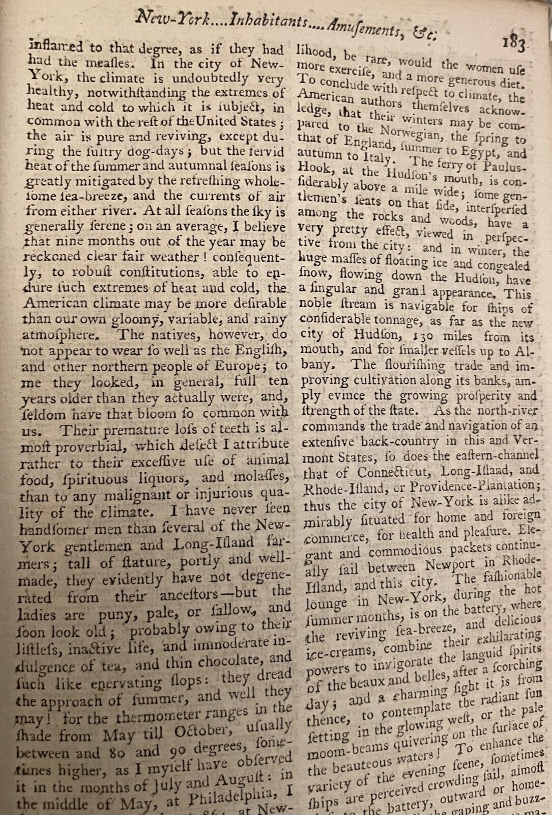 1798 MONTHLY MAGAZINE TRAVELING IN NEW YORK CITY NJ PA MISSOURI TRIBES ~ Binding