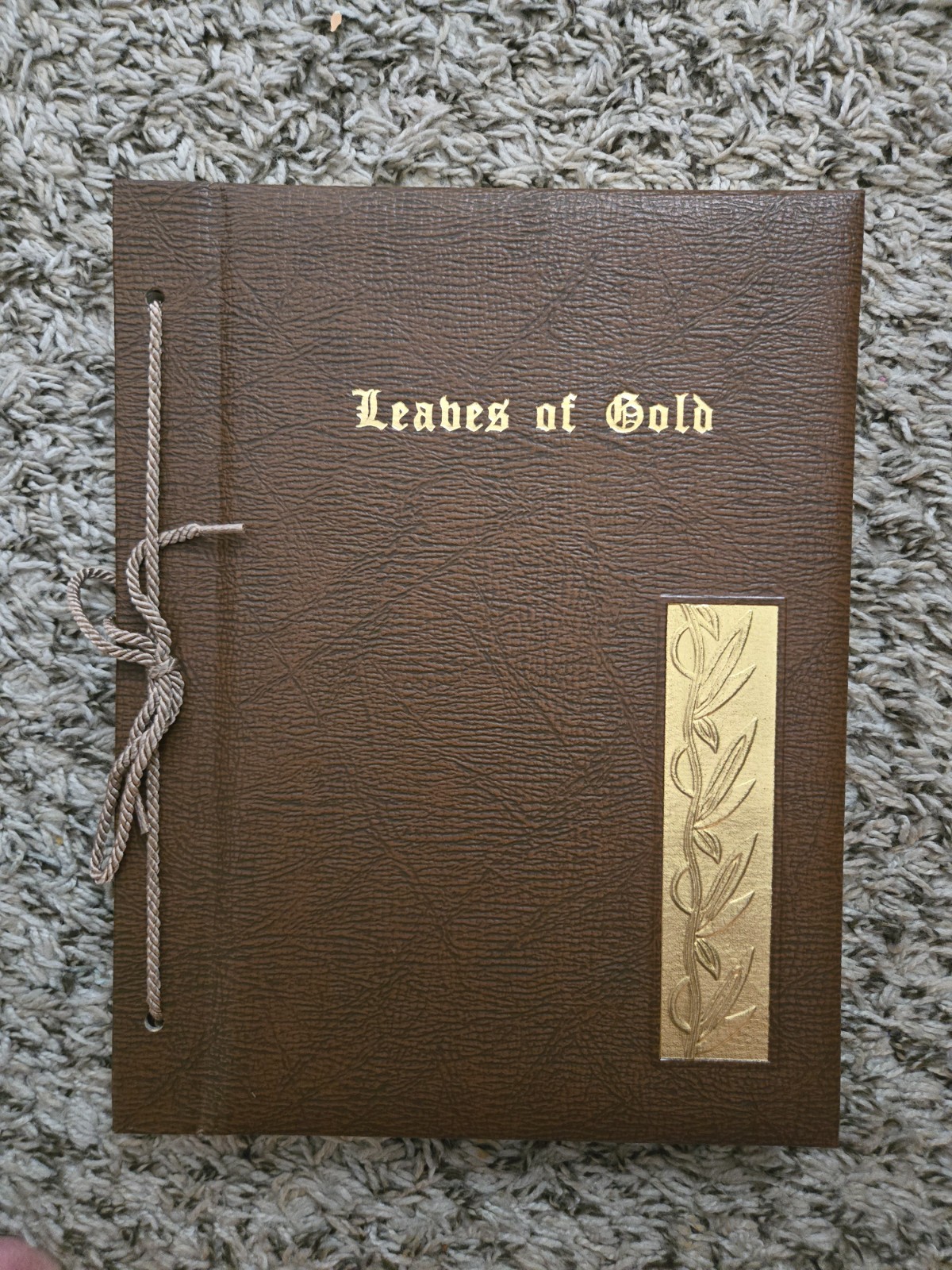 Vintage 1948 Leaves of Gold Revised Edition By Clyde Francis Lytle Antique Book