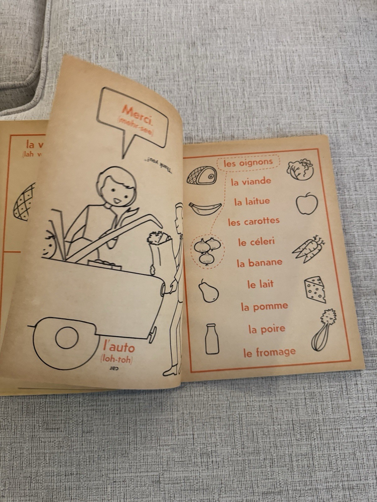 Vintage 1965 Say It In French Vol II Whitman Help Yourself Workbook Ages 6-9