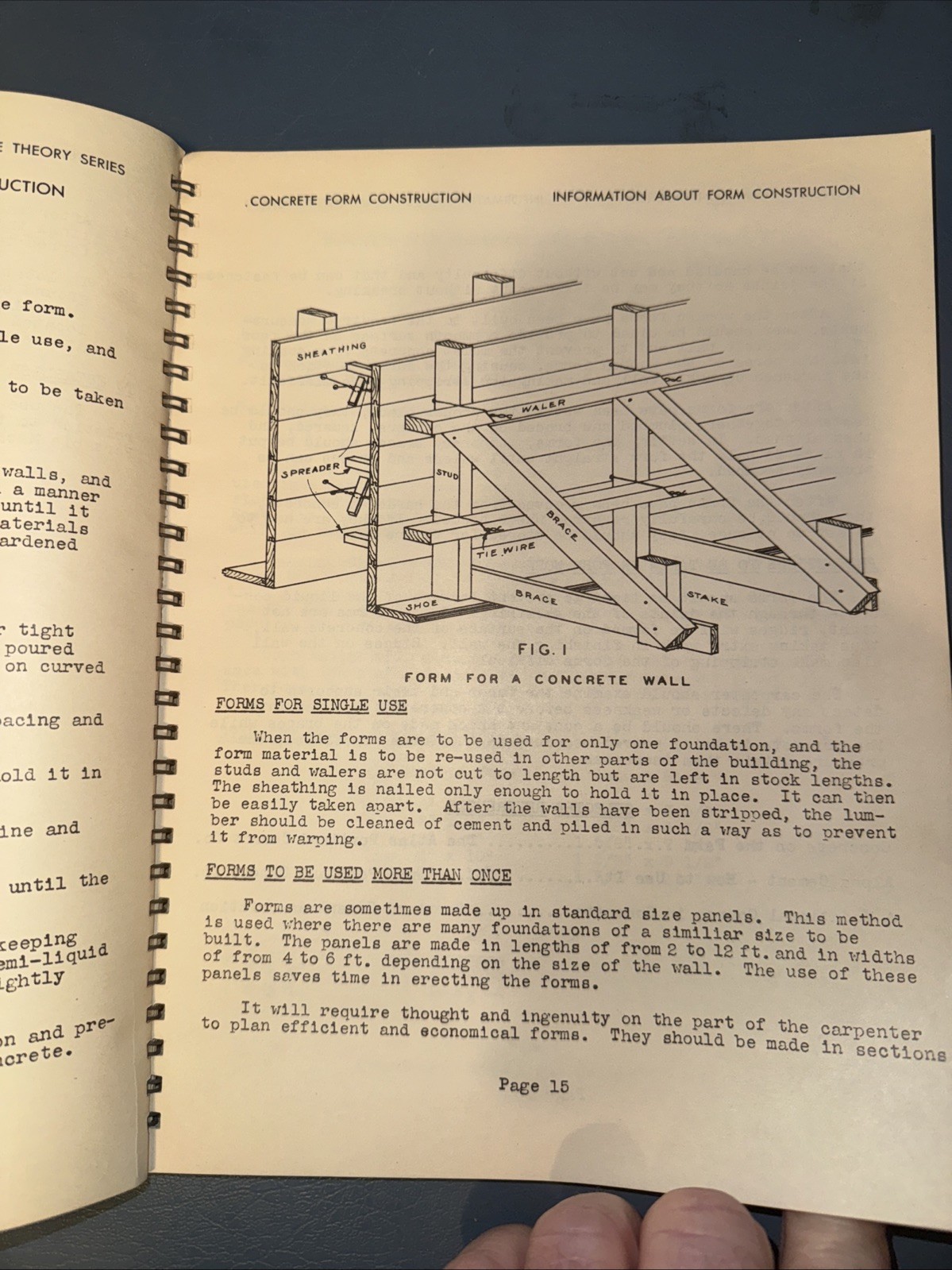 1946 Construction Books Interior & Exterior Trim Framing Sheathing Concrete Form