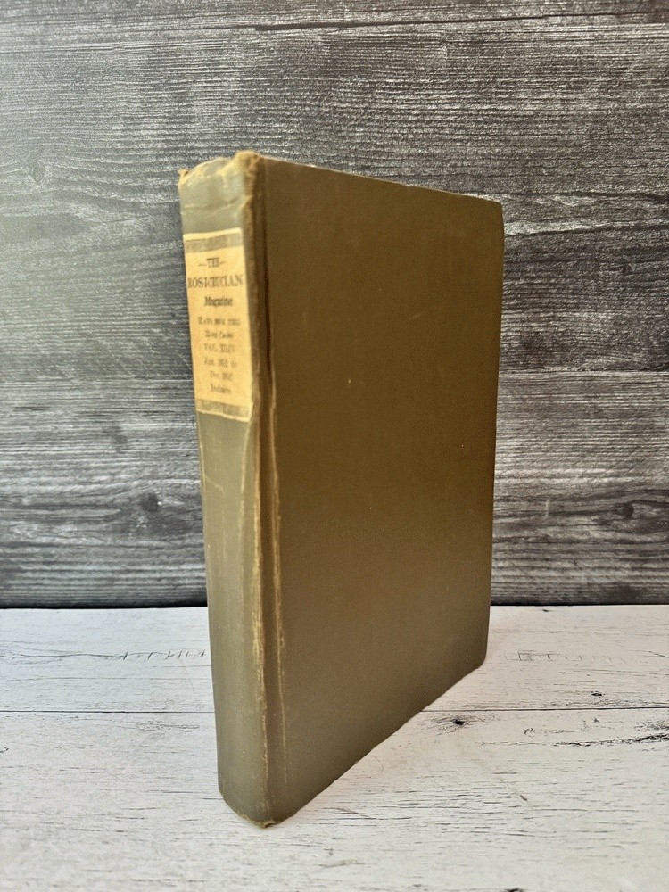 MAX HEINDEL Rosicrucian Fellowship RAYS FROM ROSE CROSS BOUND 1952 Vol XLIV RARE