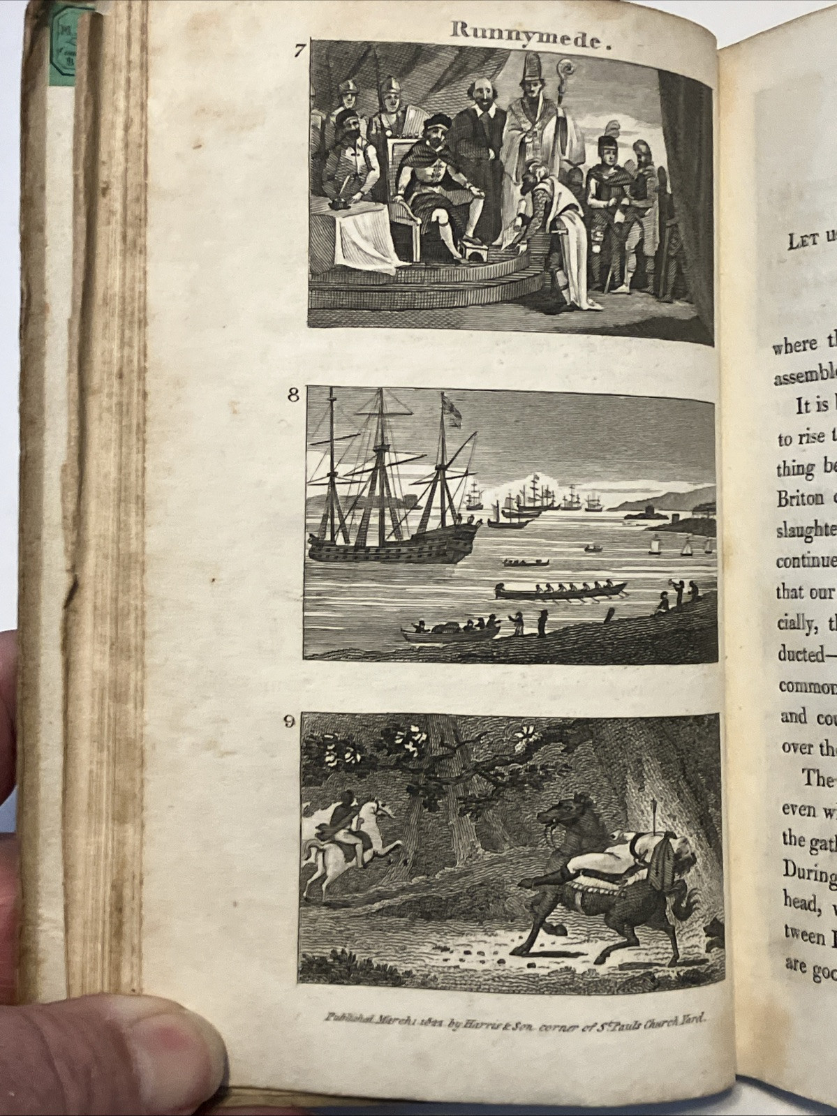 ANTIQUE 1823 2nd Ed- Rev Isaac Taylor- Scenes In England. Plates, Map