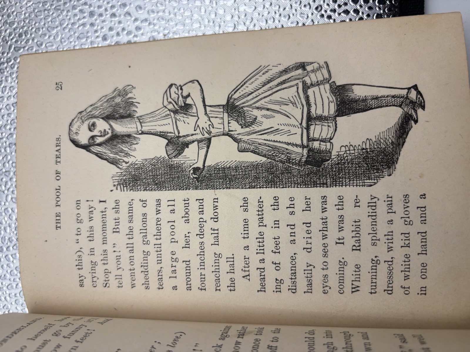 Lewis Carroll Alice’s Adventures in Wonderland 1901 La Belle Fleur series
