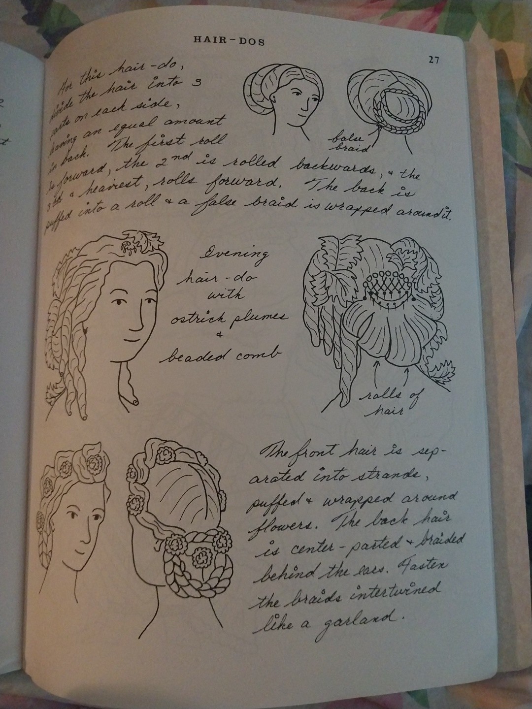 CIVIL WAR LADIES SKETCHBOOK VOL. 1 Sketch Book Hairstyle Fashion Kathleen A York